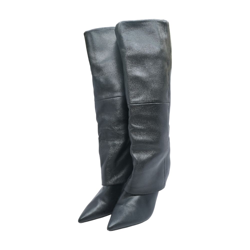 Black Knee High Boots – Unclaimed Baggage