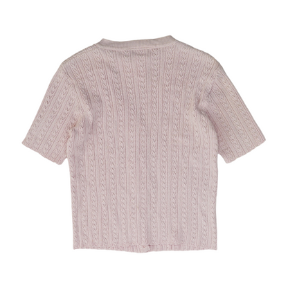Pink Cardigan Sweater