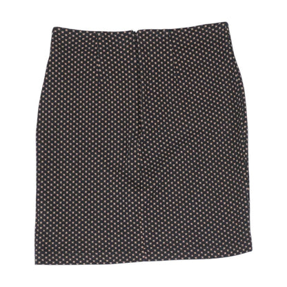 Black Polka Dot Mini Skirt