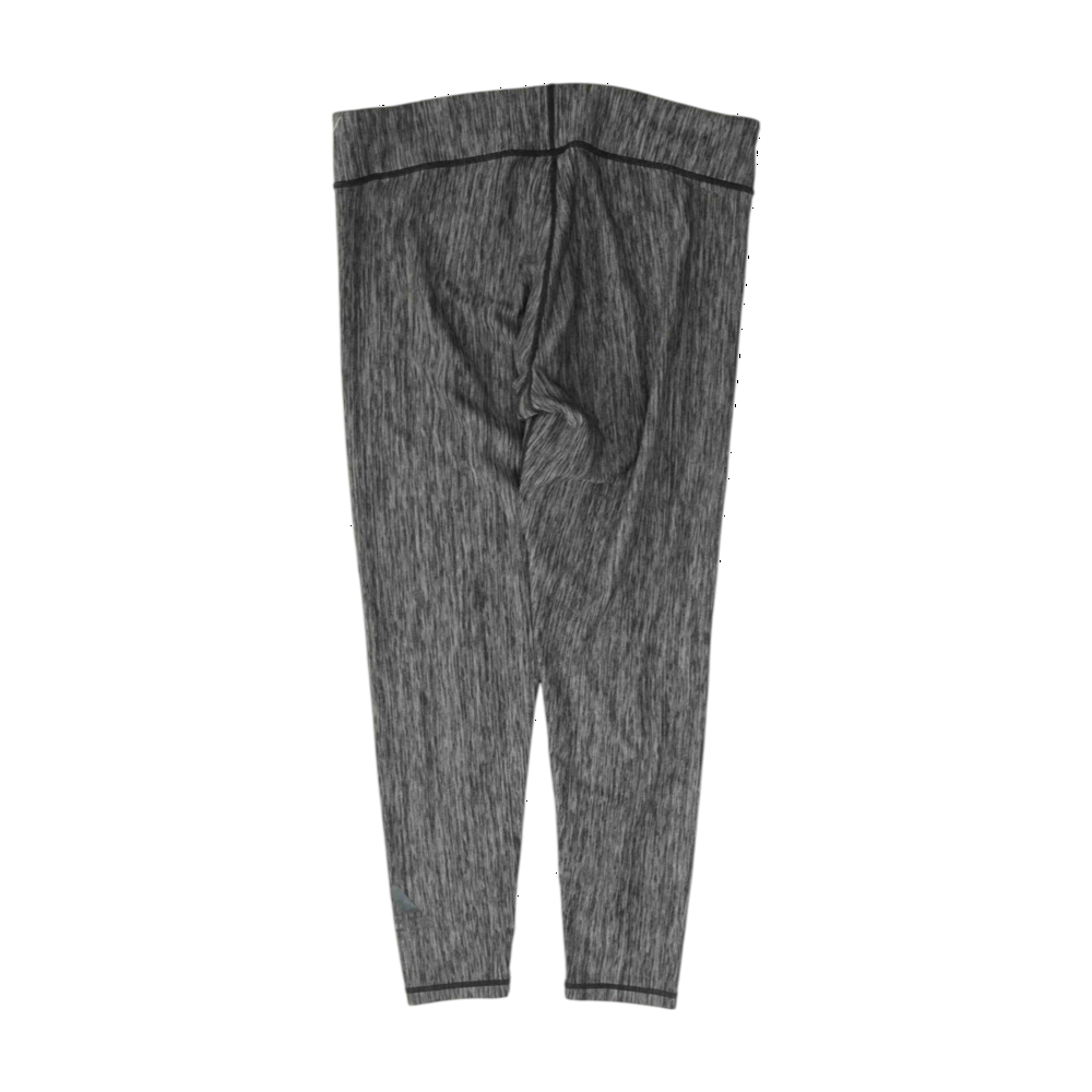 Gray Abstract Active Leggings
