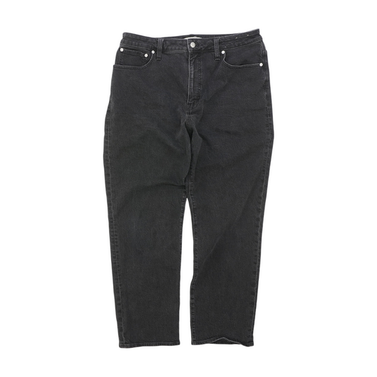 Black Straight Jeans