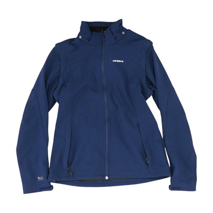 Blue Solid Lightweight Jacket