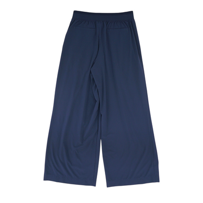 Navy Wide Leg Pants