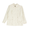 Beige Solid Jacket