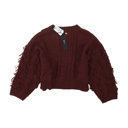 Burgundy Pullover Sweater