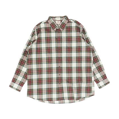 Multi Plaid Long Sleeve Button Down