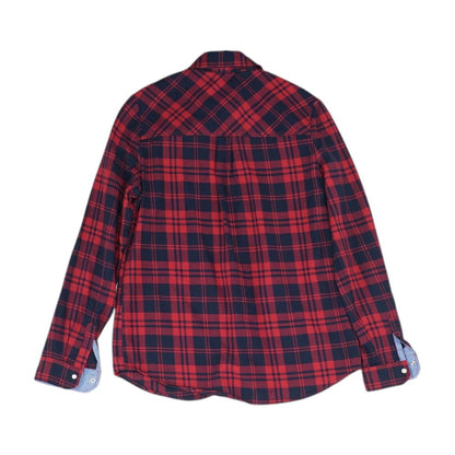 Red Plaid Button Down