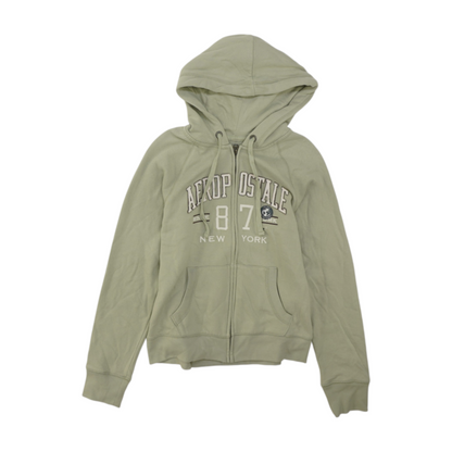 Green Solid Active Jacket