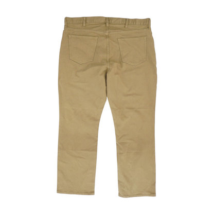 Khaki Straight Jeans