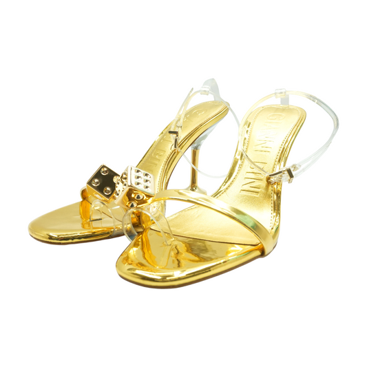 Gold Pump Heels