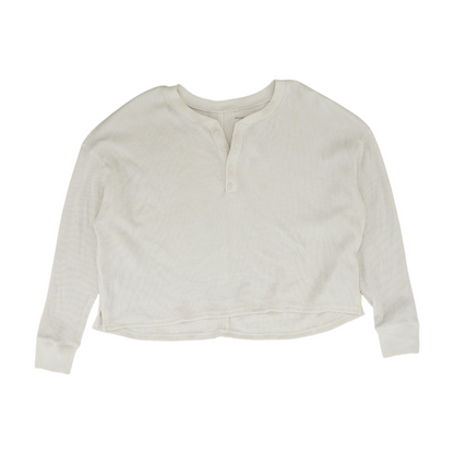 Ivory Solid Pajama Top