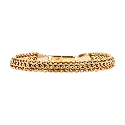 10K Yellow Gold Chain Bracelet