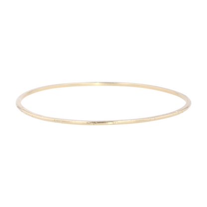 14K Yellow Gold Bangle Bracelet
