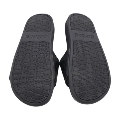 Black Casual Slide Sandals