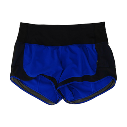 Blue Color Block Active Shorts