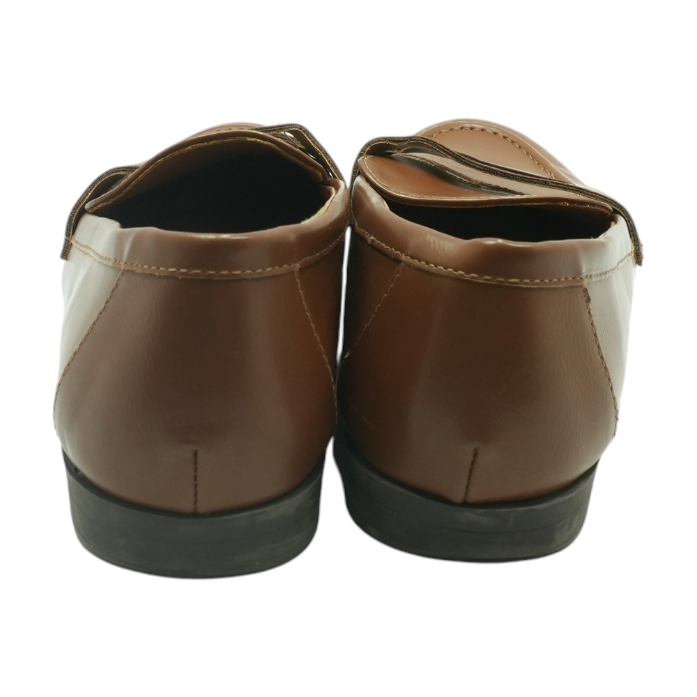 Brown Slip-On Flats
