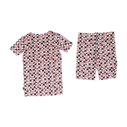 Multi Check Pajama Set