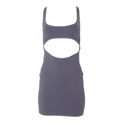 Gray Mini Dress