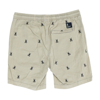 Beige Active Shorts