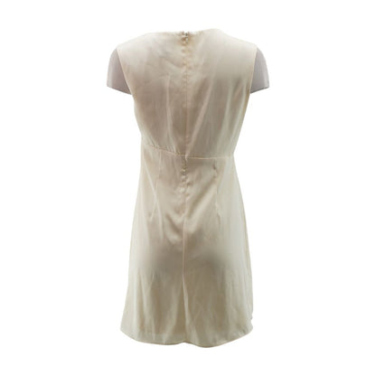 Ivory Solid Maxi Dress