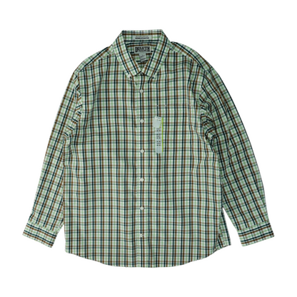 Multi Check Long Sleeve Button Down
