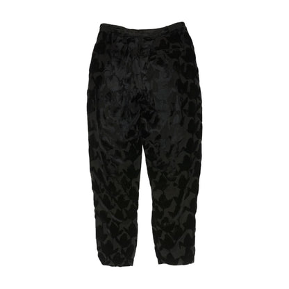 Black Solid Pants