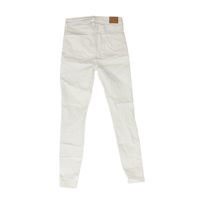 White High Rise Jeans