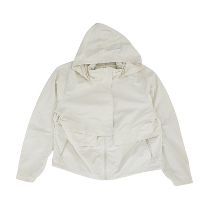 Ivory Solid Active Jacket