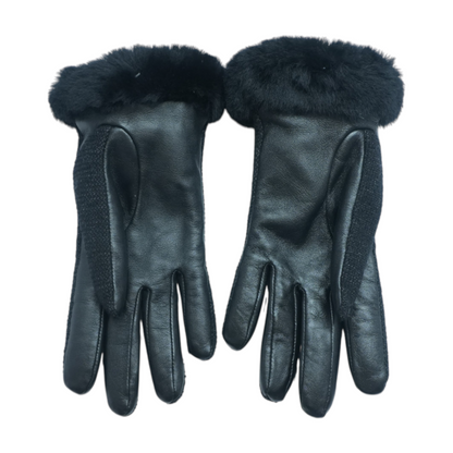 Black 100% Polyester Gloves