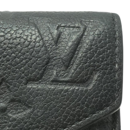 Victorine Wallet in Black Monogram Empreinte Leather