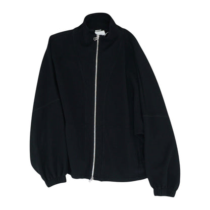 Black Solid Lightweight Jacket