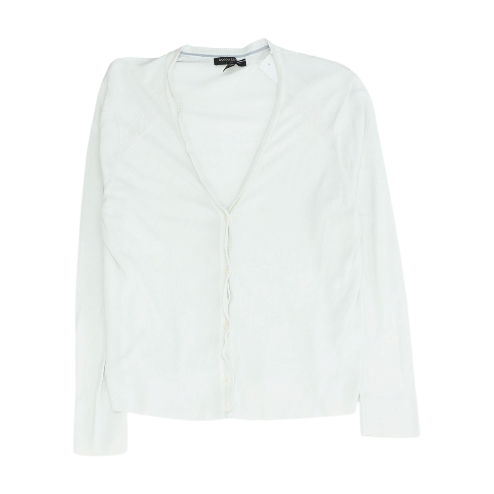 White Cardigan Sweater