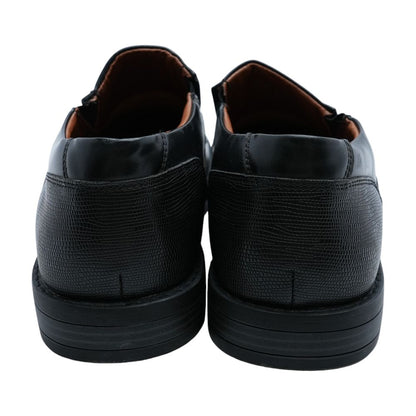 Black Leather Loafer Dress Shoes
