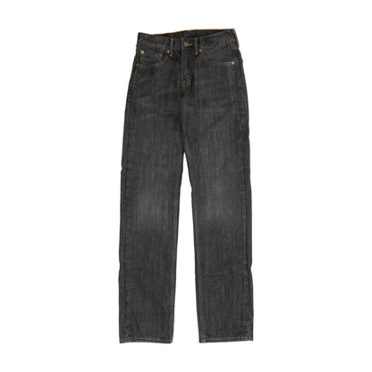 505 Black Regular Jeans