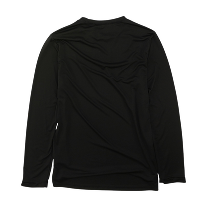 Black Solid Active T-Shirt