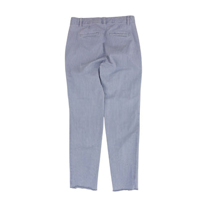Blue Striped Pants
