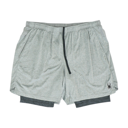 Gray Active Shorts