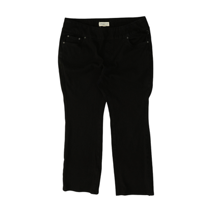 Black Petite Bootcut Jeans