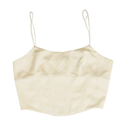 Ivory Cropped Blouse