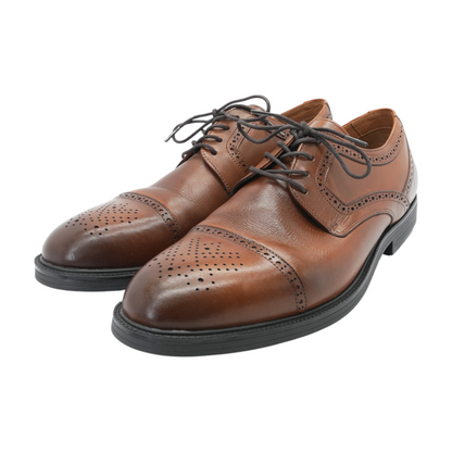 Brown Lace-Up Dress Shoes