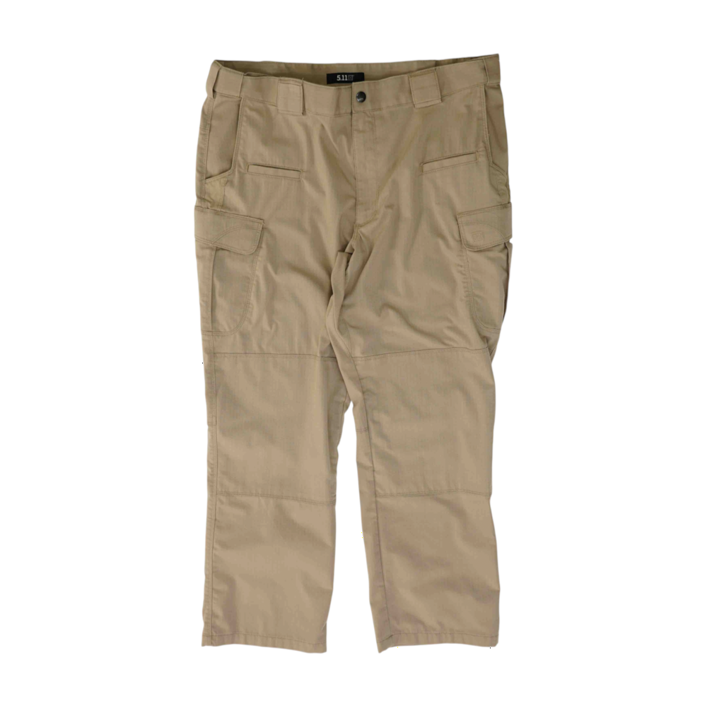 Beige Regular Pants