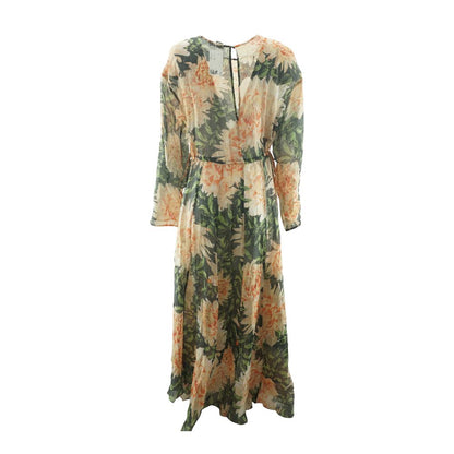 Multi Floral Formal Maxi Dress