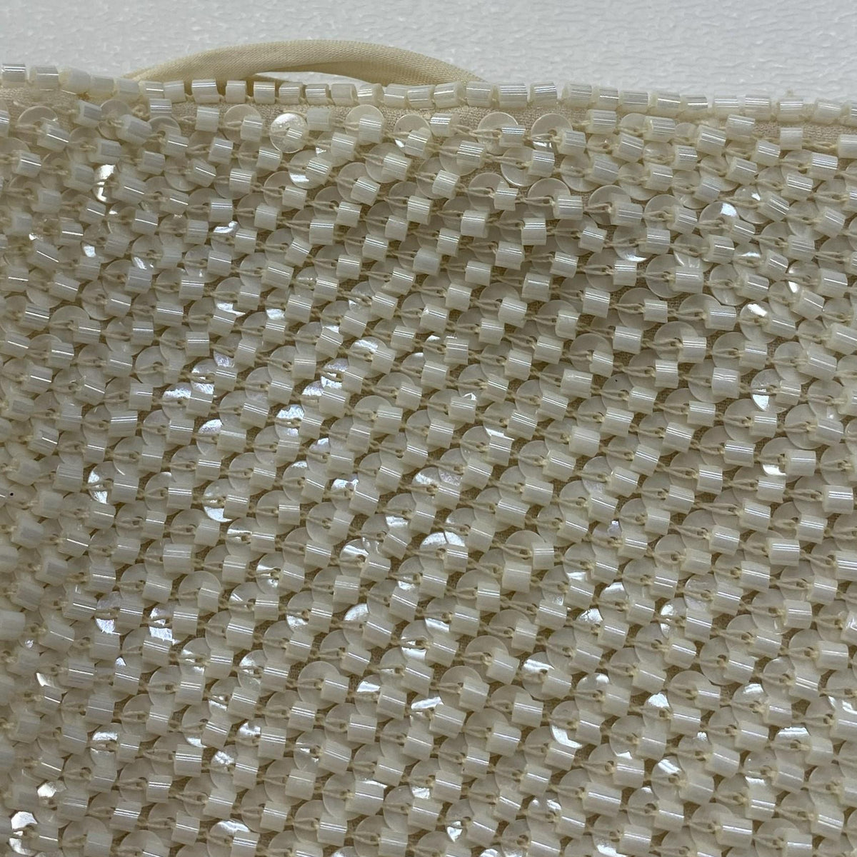 Ivory Vintage Collection Pearl Beaded Strapless Top