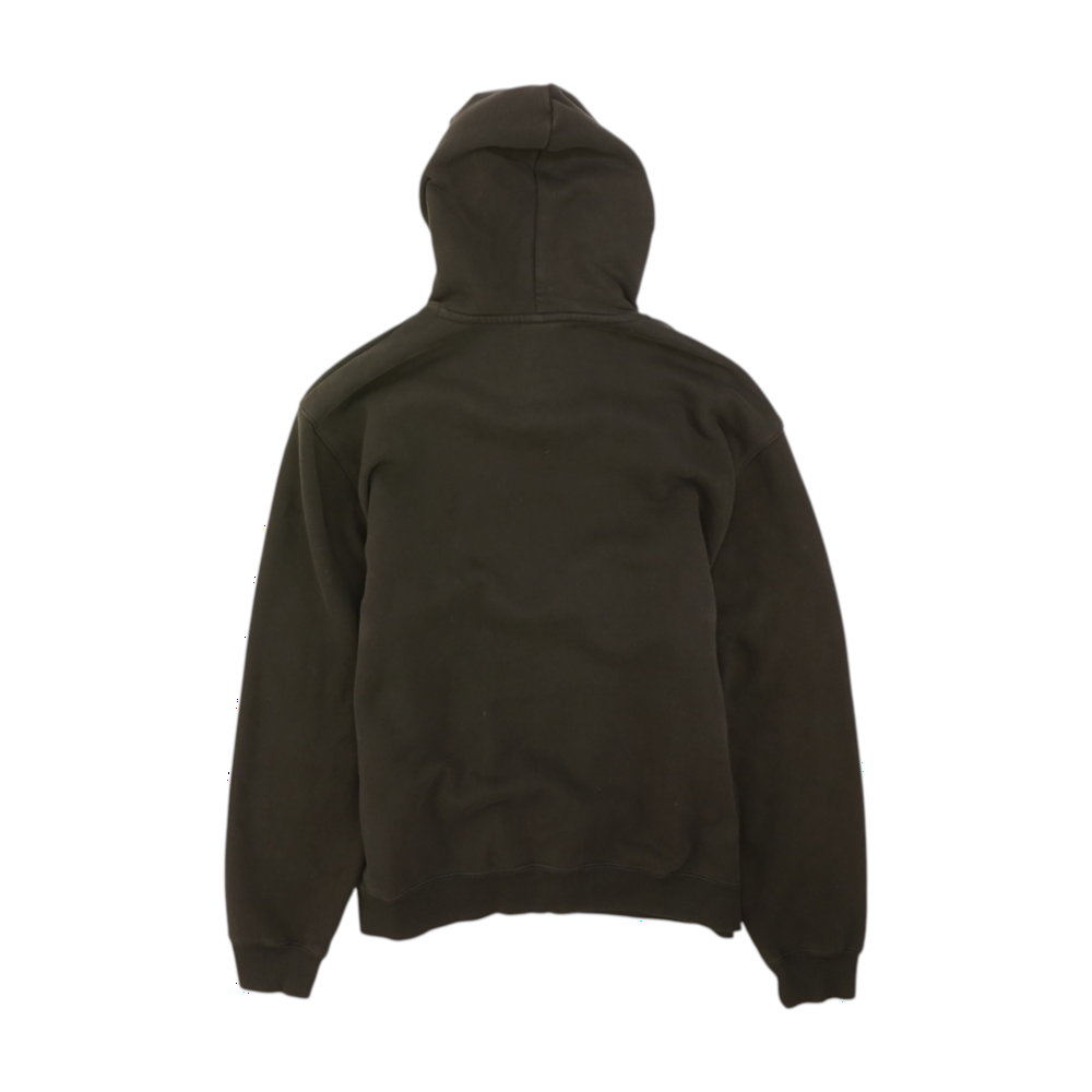 Black Solid Hoodie Pullover