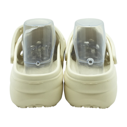 Crocs Cream Slip-On Flats – Image 3