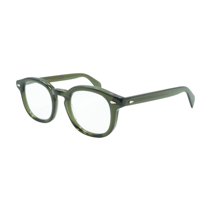 Black Mekler Round Prescription Eyewear