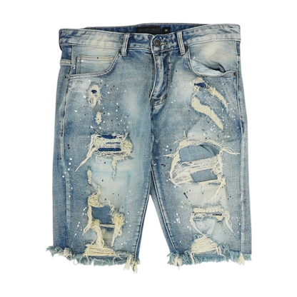 Blue Denim Shorts