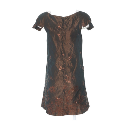 Bronze Mini Dress