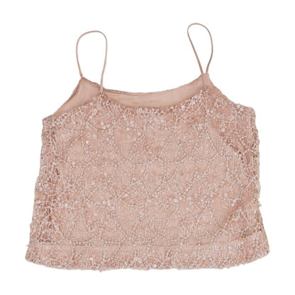 Pink Cropped Blouse