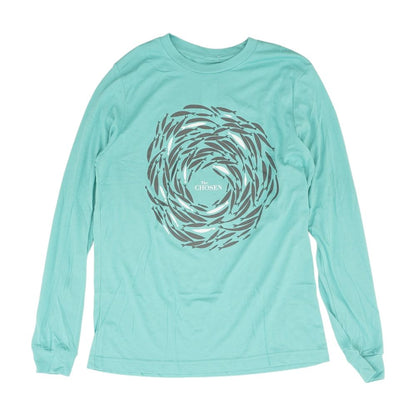 Blue Graphic Crewneck T-Shirt